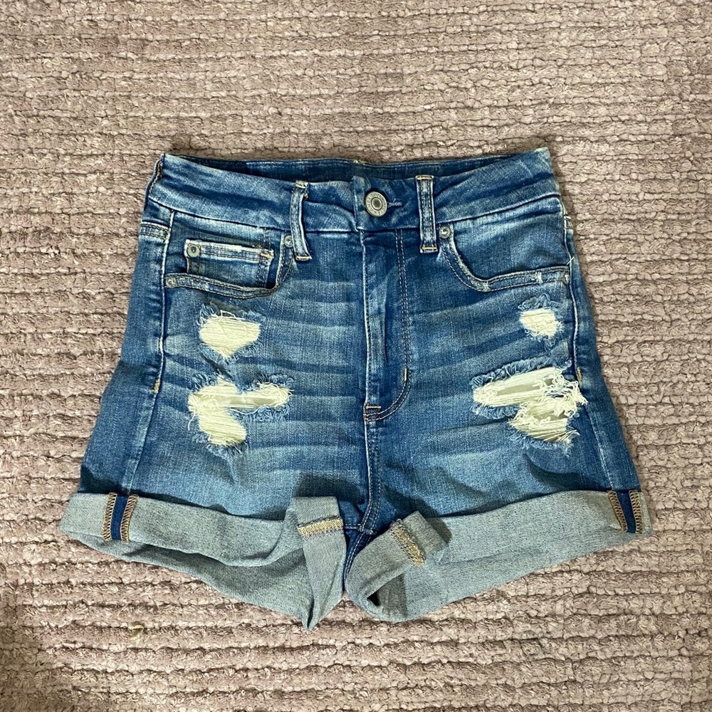 AE ripped high waist